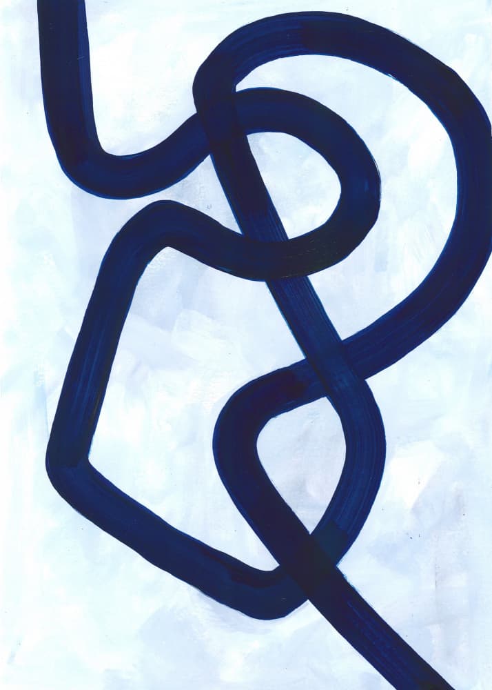 Deflected Path by Isabelle Brent — canvas wall art
