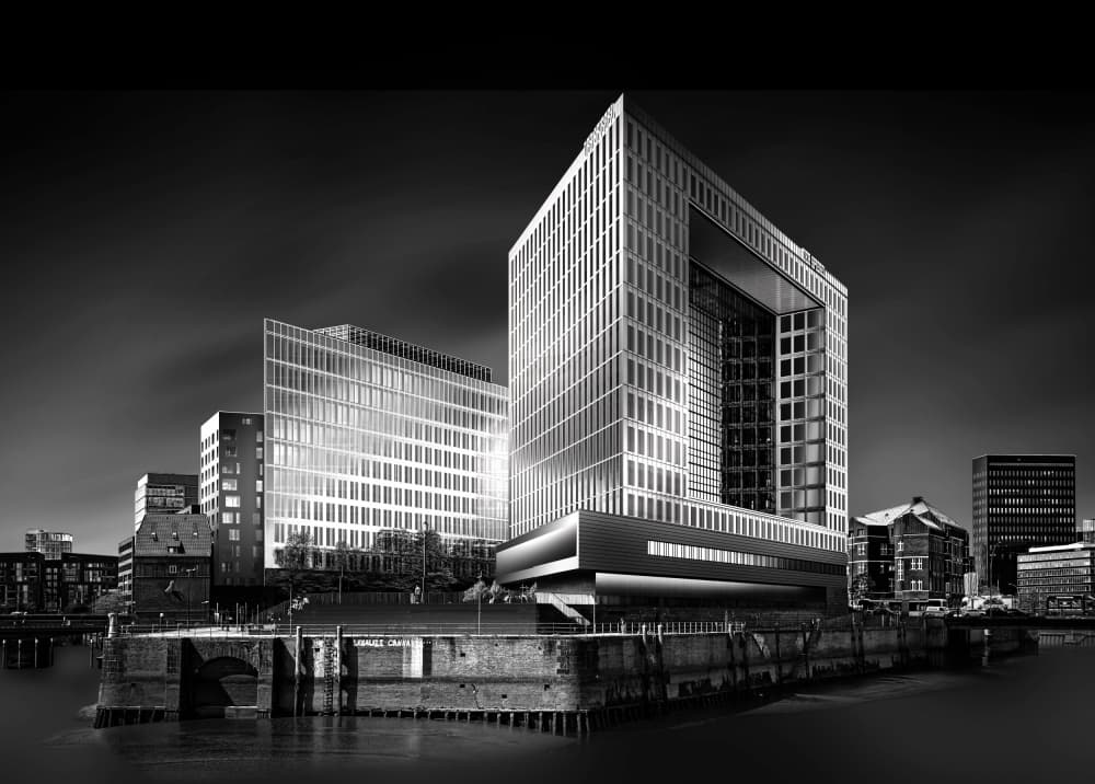 Sleek Harbor Architecture by jordiegeatorrent — canvas wall art