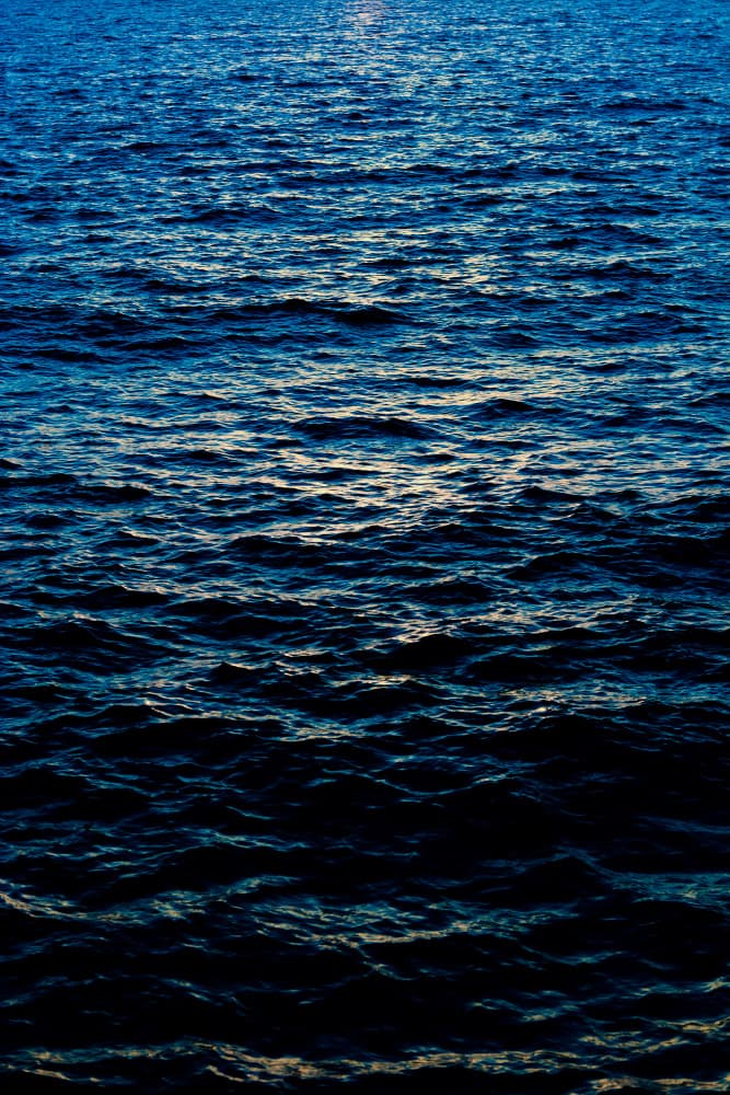Twilight Ocean Blues by Tal Paz-Fridman — canvas wall art