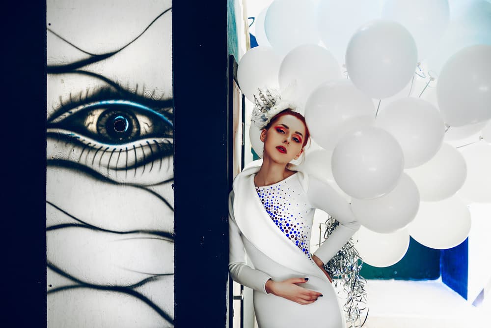 Surreal Eye Fashion by Ruslan Bolgov — canvas wall art