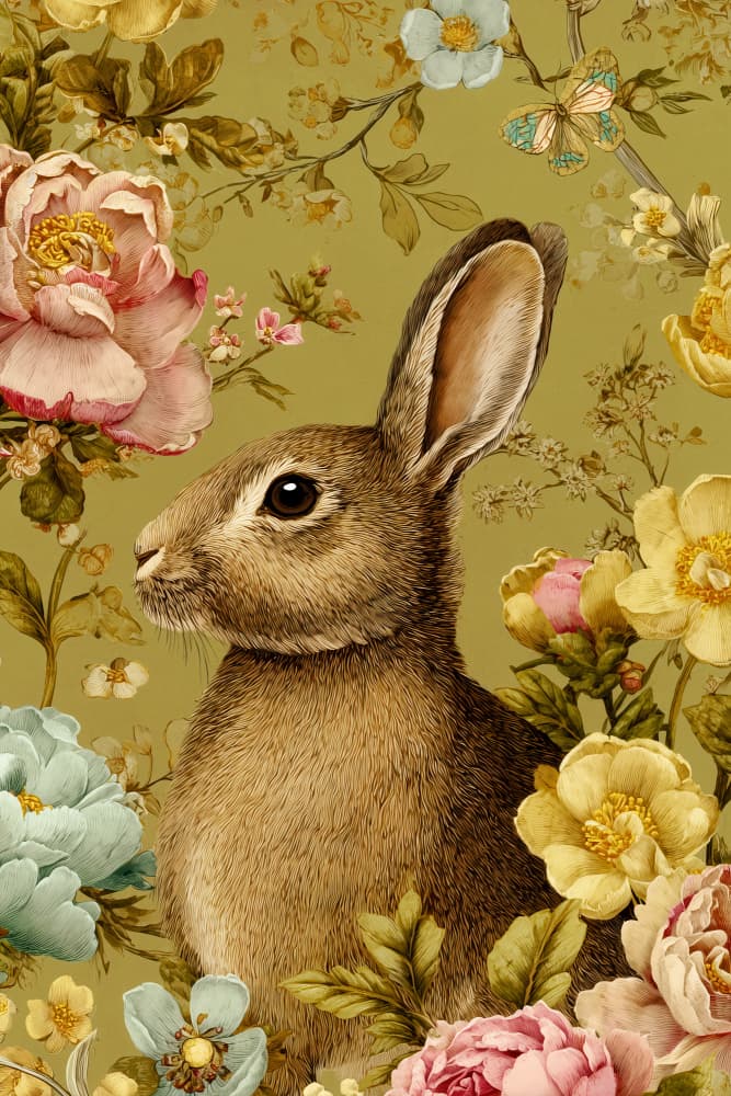 Easterbunnyno02 by Treechild — canvas wall art