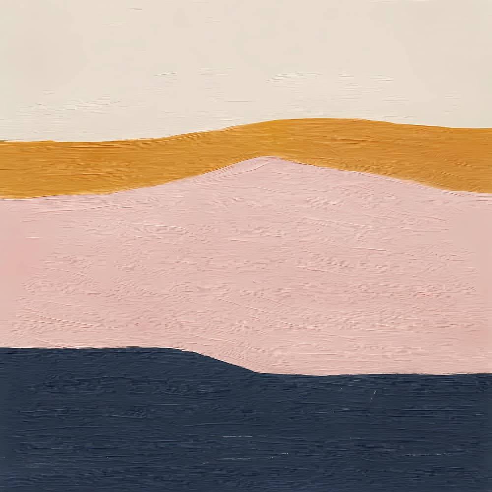 Modern Landscape No 1 by THE MIUUS STUDIO — canvas wall art