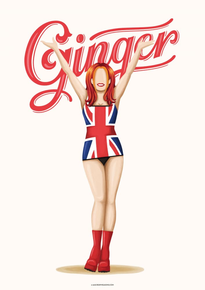 Girlpower by Nour Tohme — canvas wall art