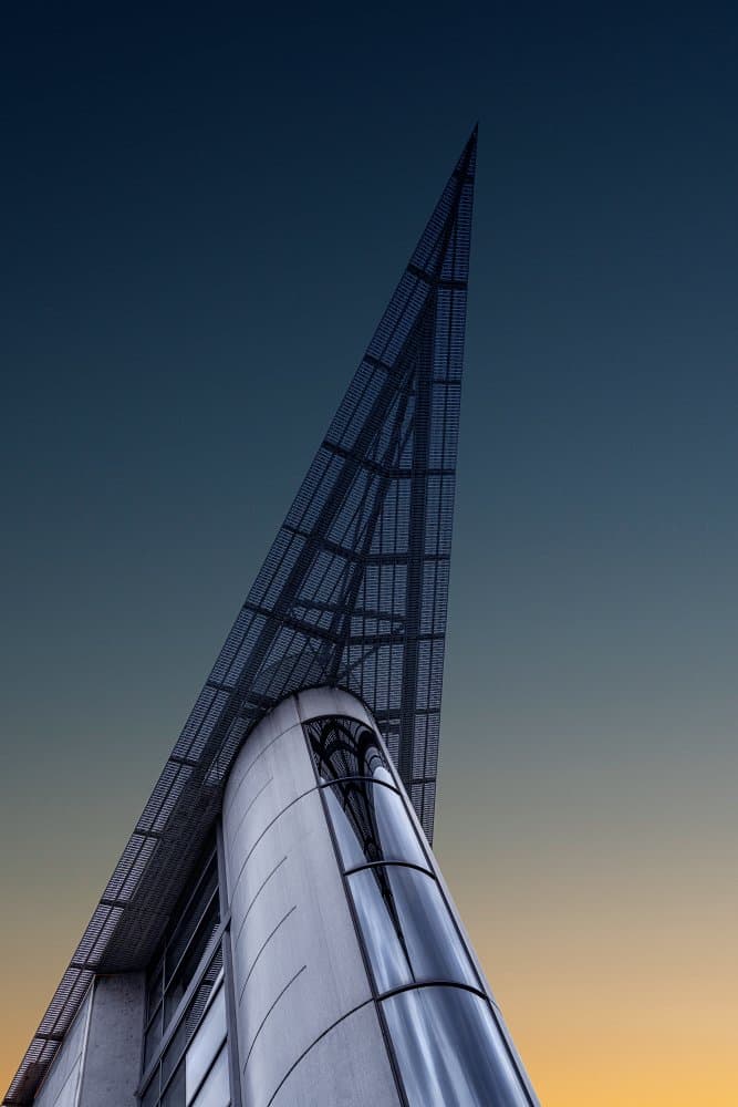 Soaring Modern Architecture by Roland Weber — canvas wall art