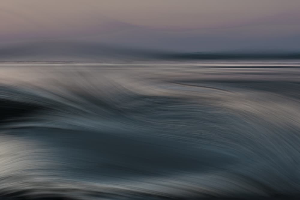 Flowing Ocean Serenity by Greetje van Son — canvas wall art