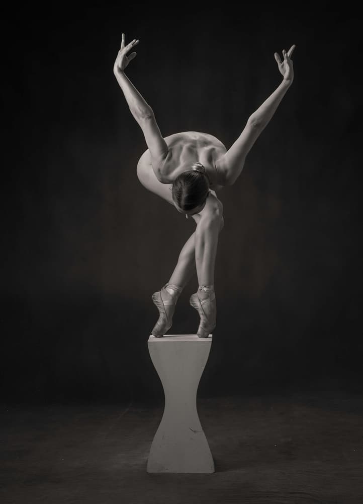 Graceful Ballet Strength by Catchlight Studio — canvas wall art