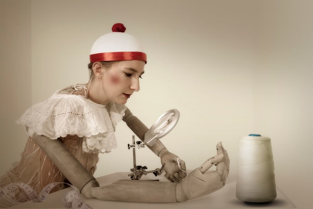 The Doll Maker by Christine von Diepenbroek — canvas wall art