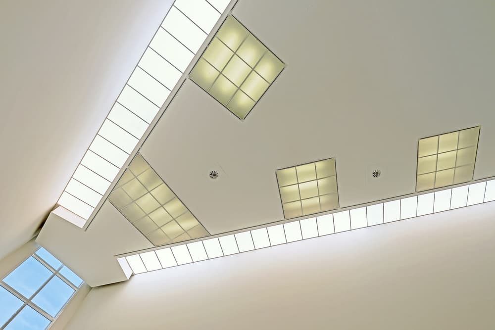 Geometric Ceiling Design by Lus Joosten — canvas wall art