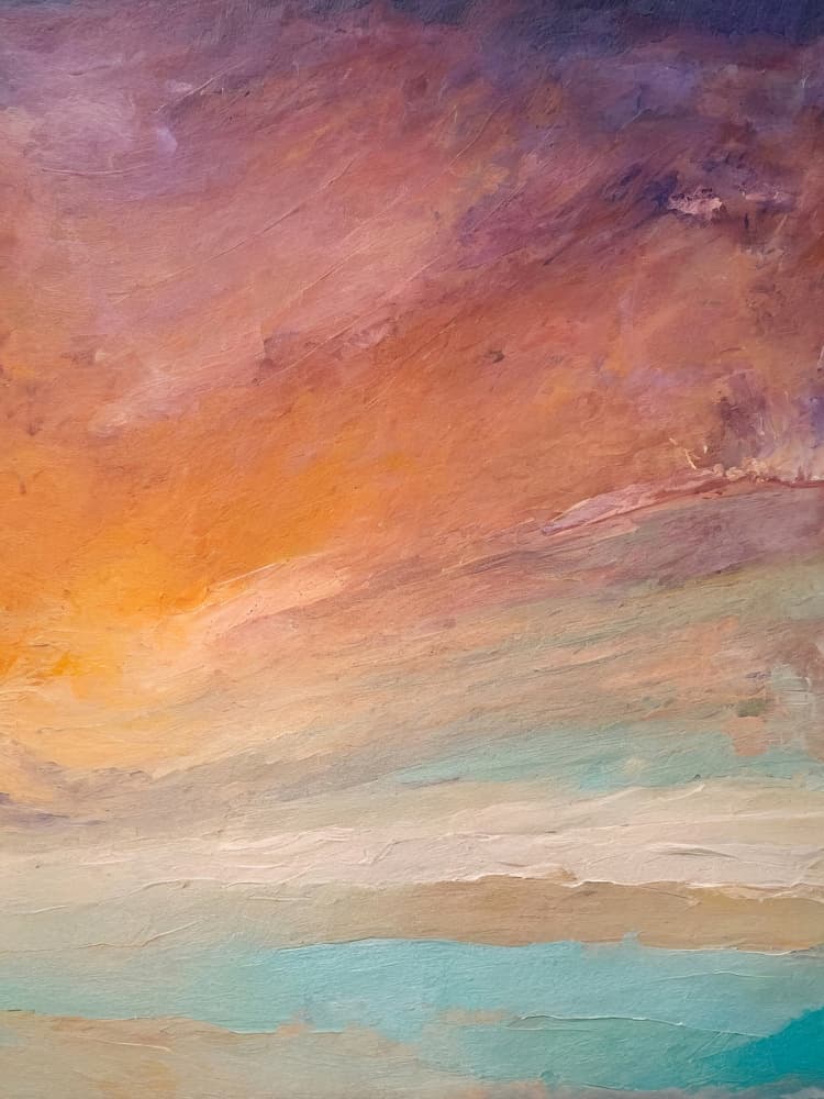 Vibrant Sunset Horizon by Alpenglow Workshop — canvas wall art