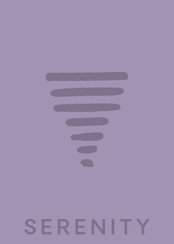 Gentle Lavender Serenity by Chantal Jemmott — canvas wall art