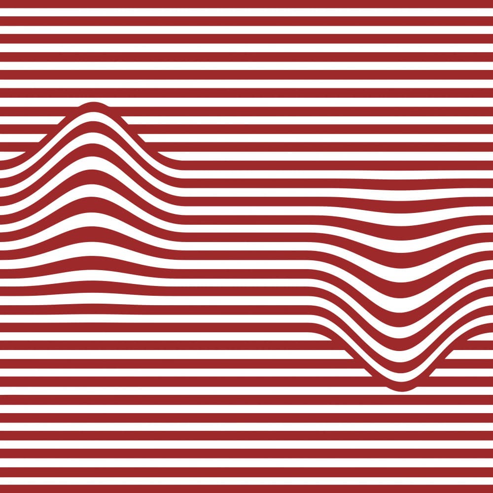 Optical Wave Pattern by Carlos Perez Del Moro — canvas wall art