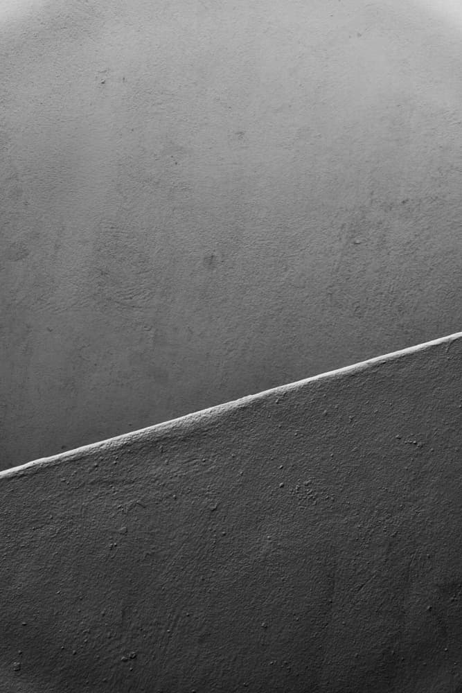 Abstract Grey Geometry by Michael Bangiev — canvas wall art