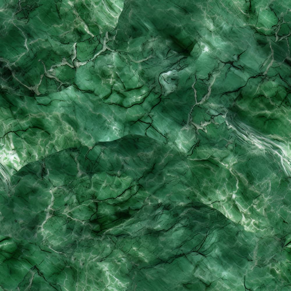 Deep Green Marble by Bilge Paksoylu — canvas wall art