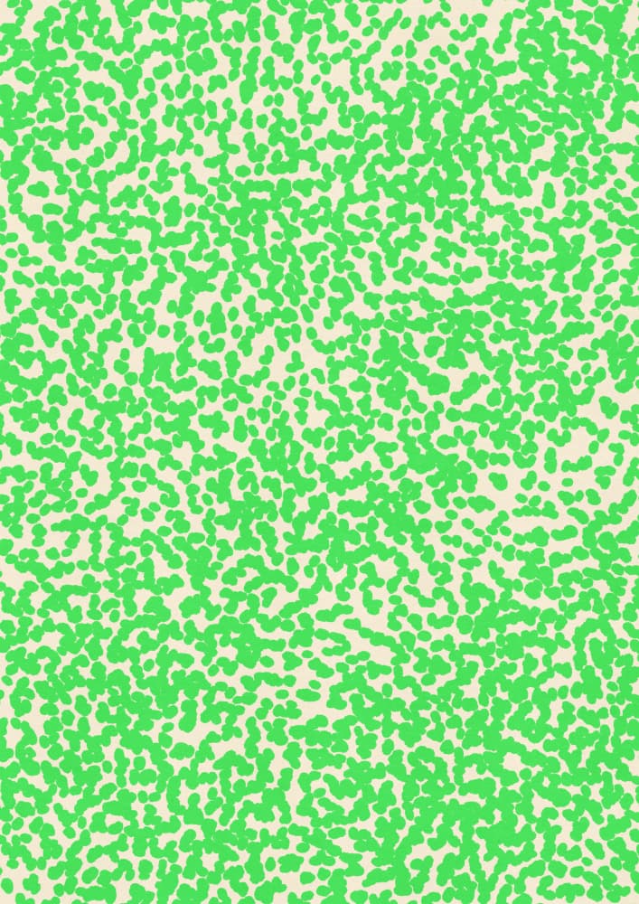 Fresh Green Speckles by Nicholas — canvas wall art
