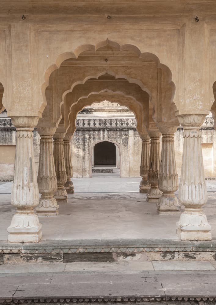 Stone Archways Awe by Shot by Clint — canvas wall art