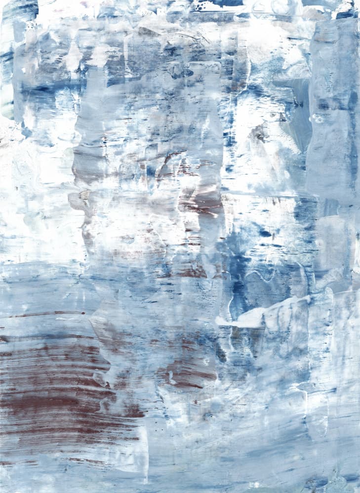 Abstract Blue Textures by Annick — canvas wall art