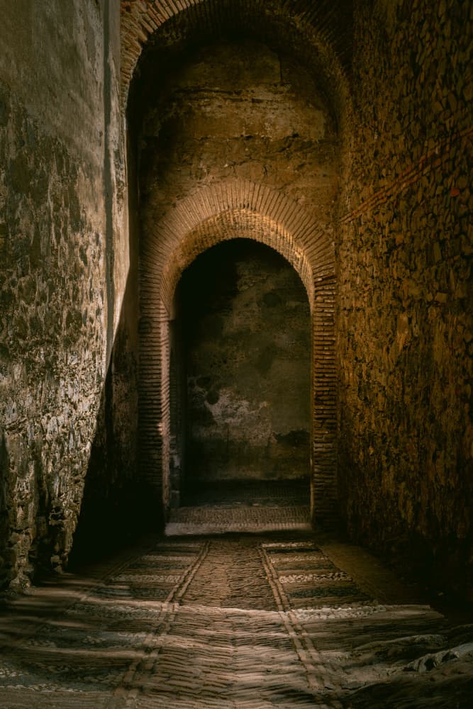 Mysterious Arched Tunnel by Aimee Giles — canvas wall art
