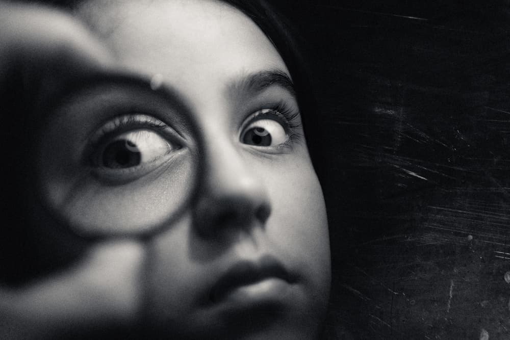 Curious Eye Magnified by Bez Dan — canvas wall art