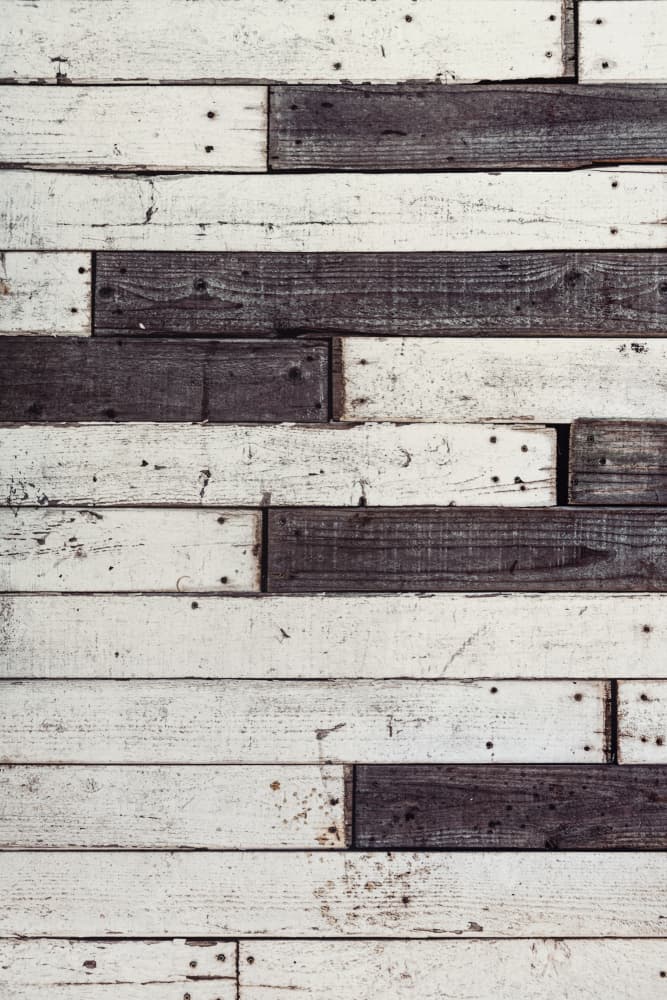 Aged Shabby Chic Planks by Tim Mossholder — canvas wall art
