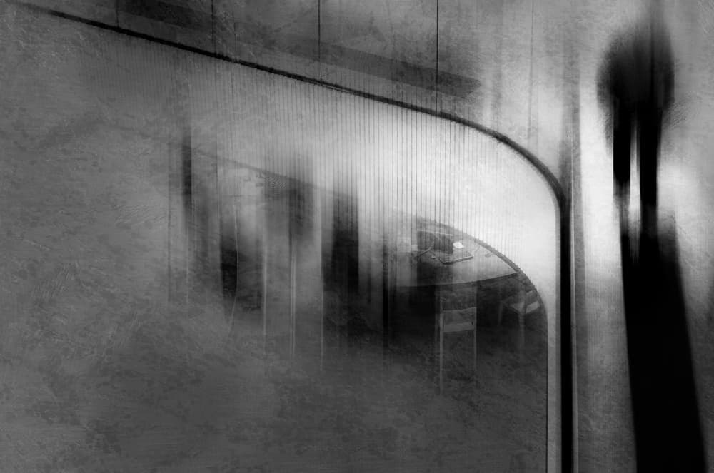 Dark Shadow Figure by Marc Huybrighs — canvas wall art