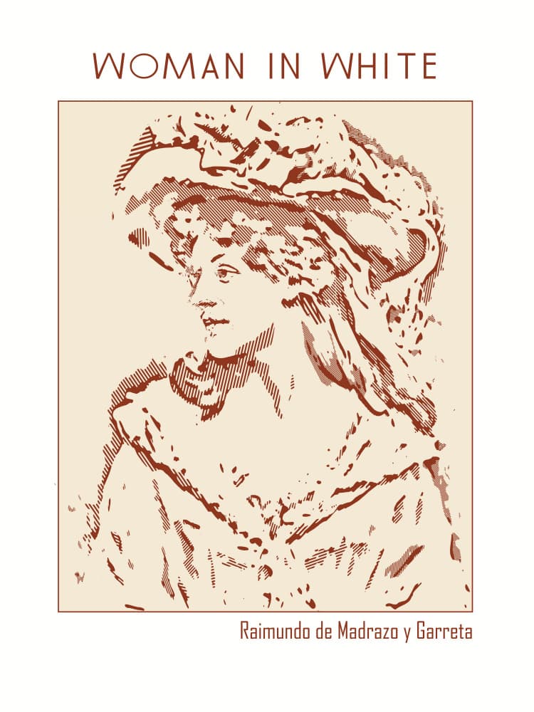 Elegant Woman Profile by Doa Project — canvas wall art