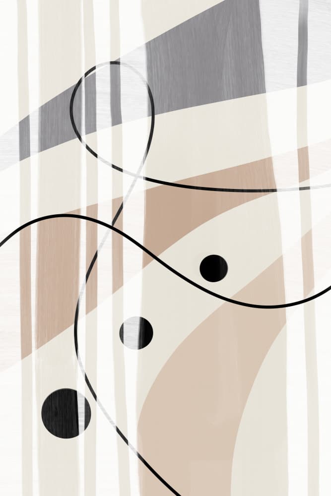 Modern Abstract Forms by Melanie Viola — canvas wall art