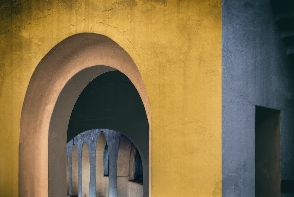 Receding Arches by Harry Verschelden — canvas wall art