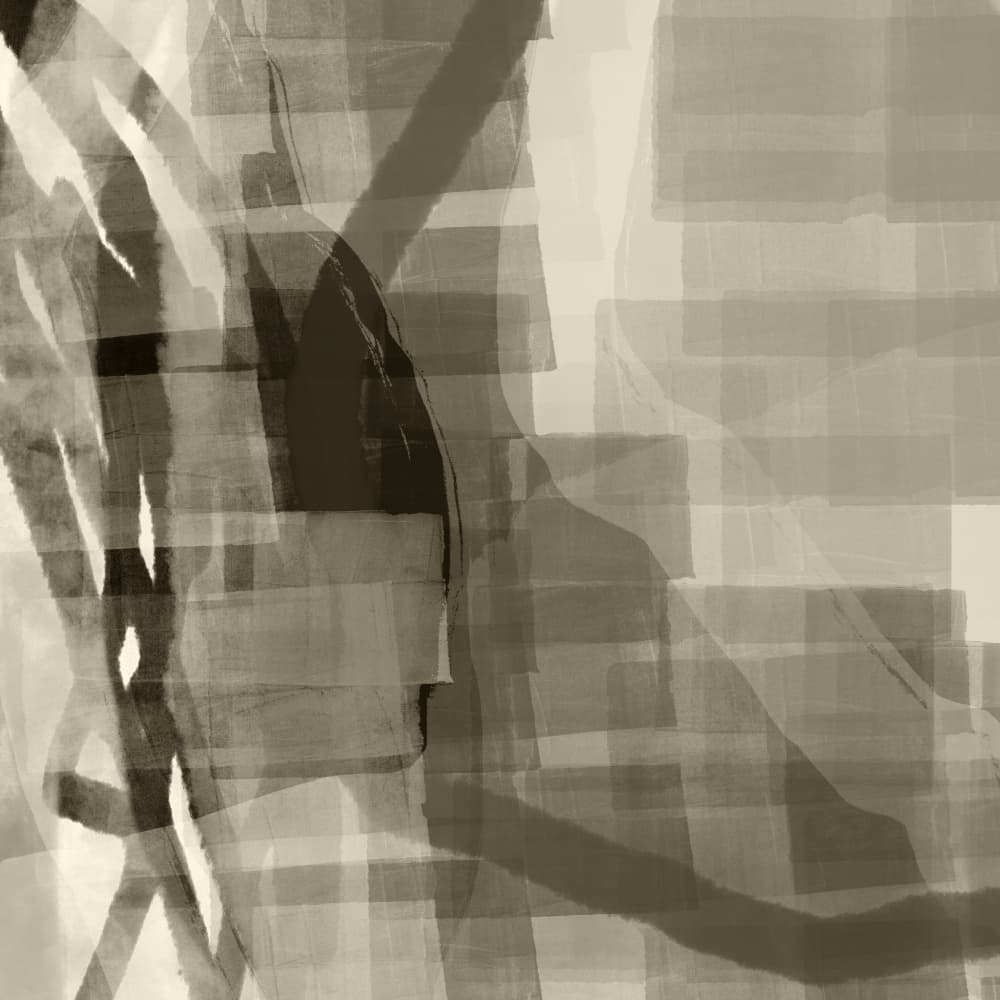 Abstract Sepia Layers by Dina Dankers — canvas wall art
