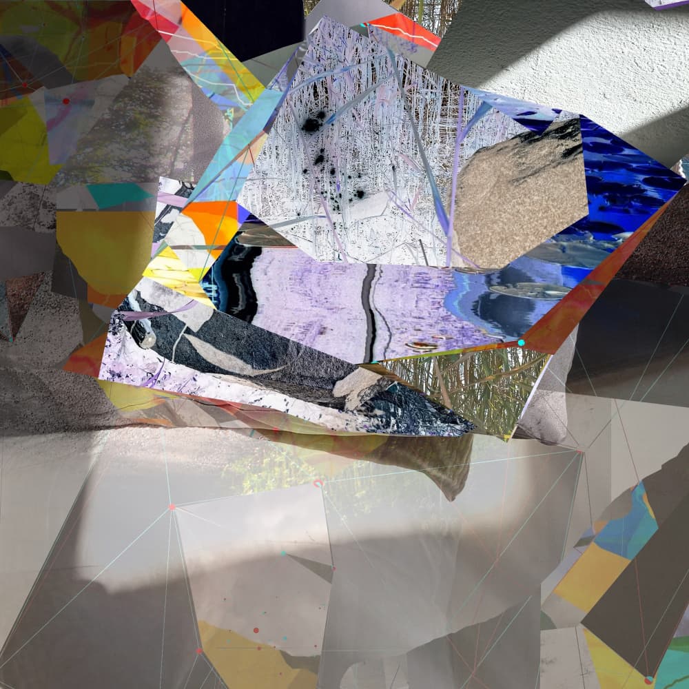 Abstract Digital Fragments by Stefan Fransson — canvas wall art