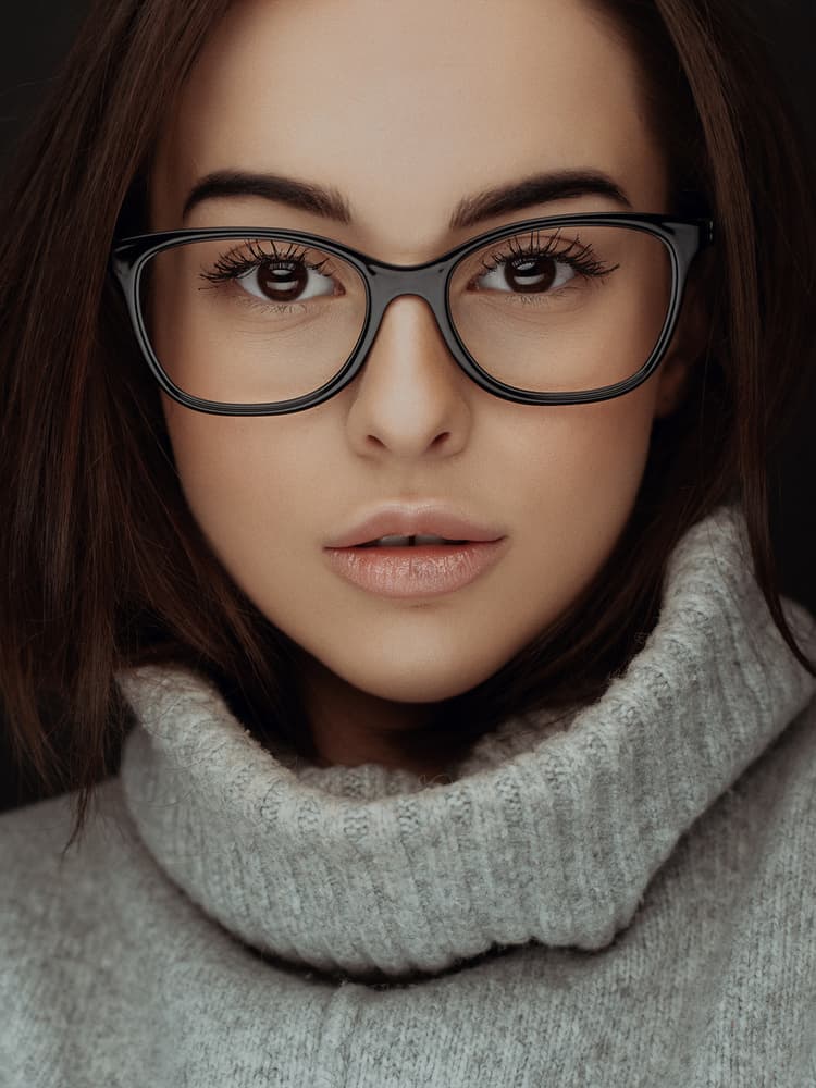 Thoughtful Gaze by Martin Krystynek MQEP — canvas wall art