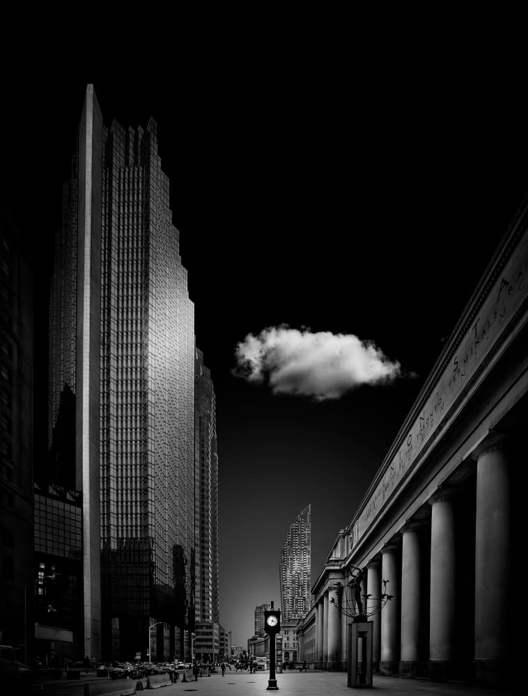 Urban Grandeur Cloud by Jackson Carvalho — canvas wall art