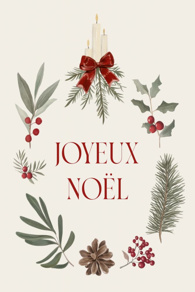 Joyeuxnoelno07 by Treechild — canvas wall art