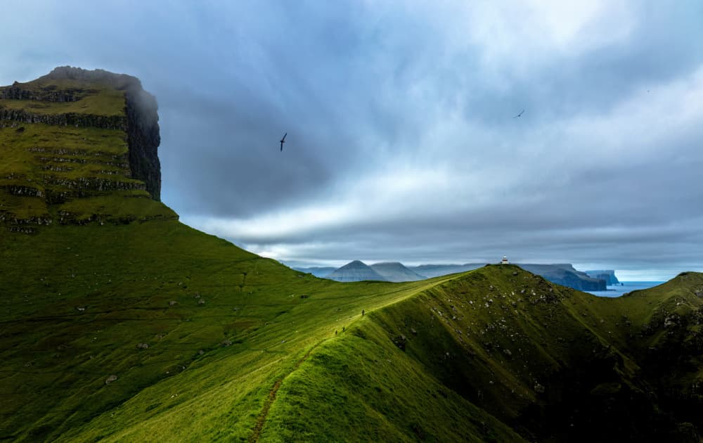 Dramatic Coastal Landscape by Jie Jin — canvas wall art