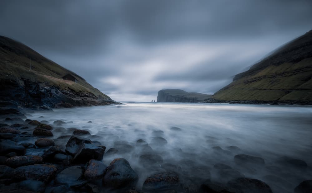 Misty Fjord Coast by Kenneth-Wei Zeng — canvas wall art