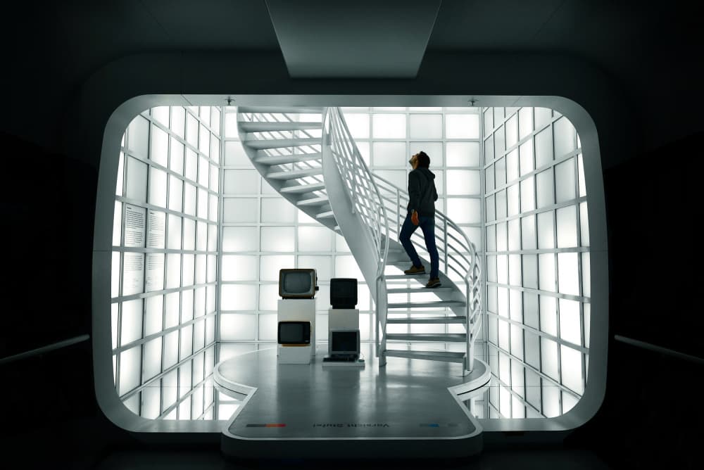 Futuristic Tech Ascent by Jorge Pimenta — canvas wall art