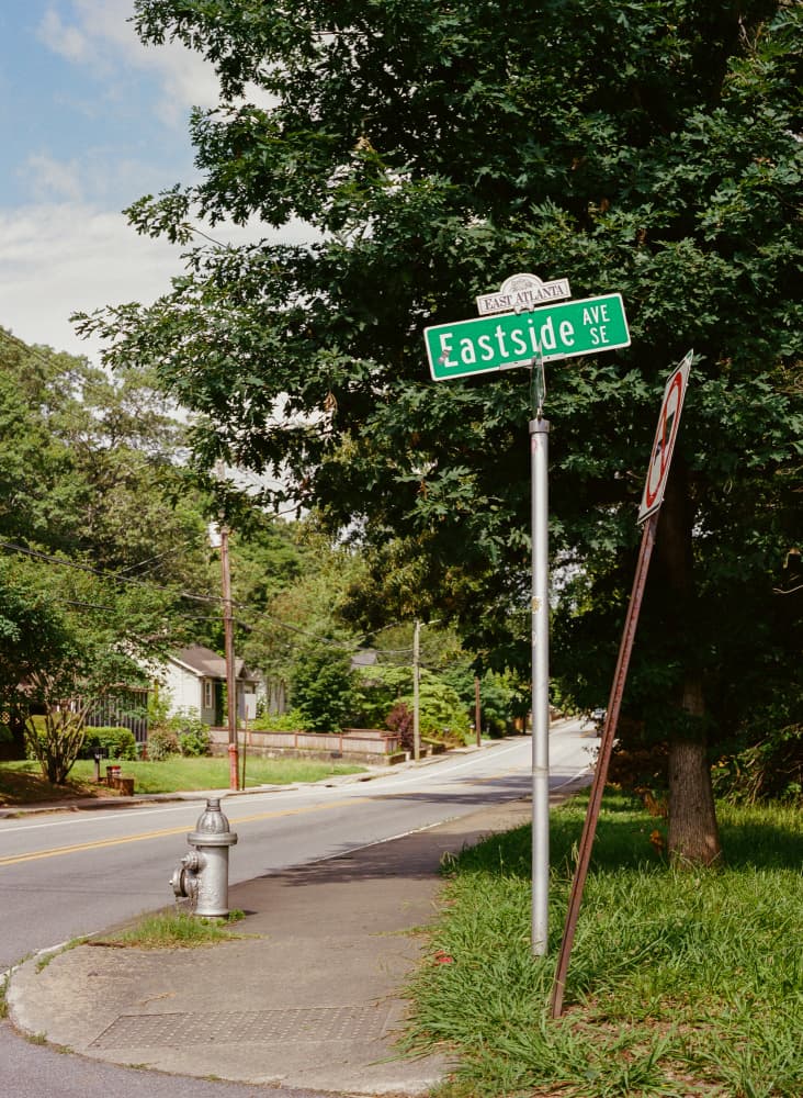 Eastside Avenue Street by Bethany Young — canvas wall art