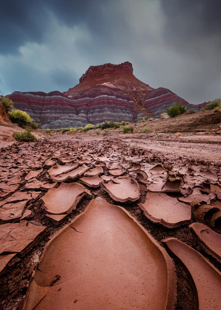 Dramatic Layered Desert by Siyu_Wei APA — canvas wall art