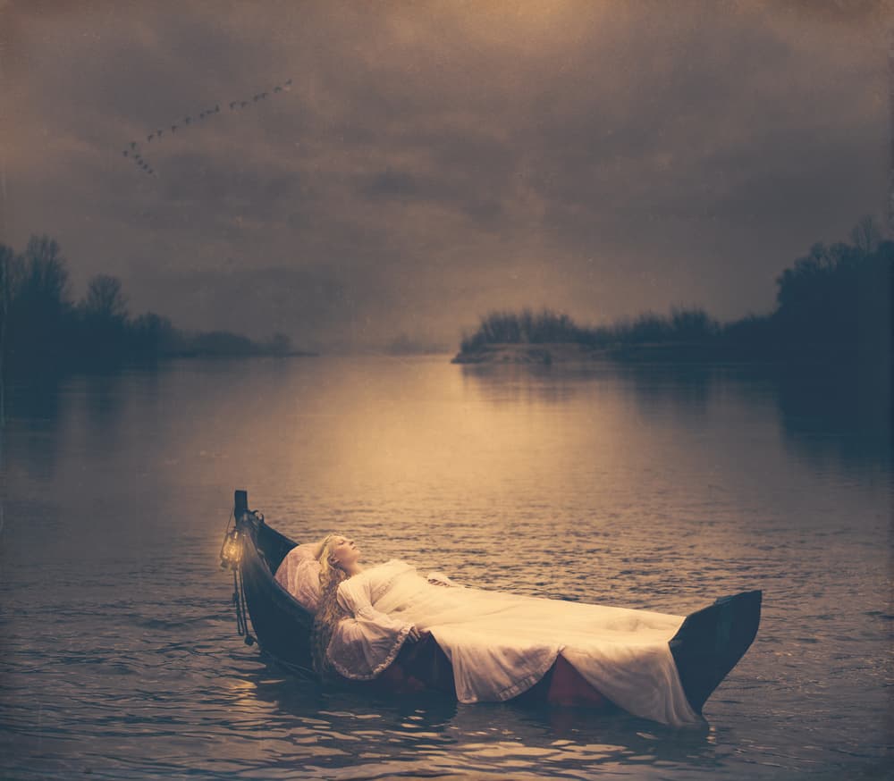 Ethereal River Dream by Magdalena Russocka — canvas wall art
