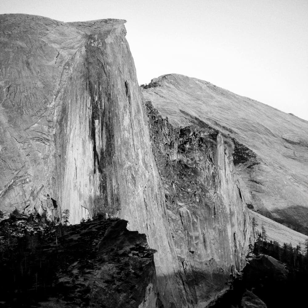Towering Granite Cliffs by Gemma Bardot — canvas wall art