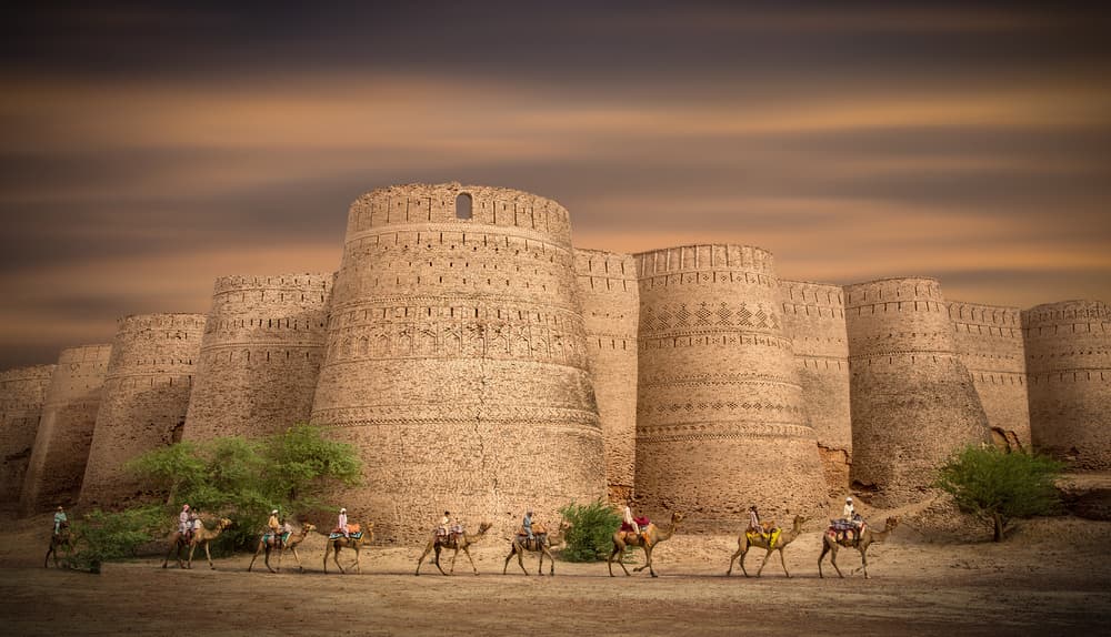 Derawar Fort 2 by Sayyed Nayyer Reza — canvas wall art
