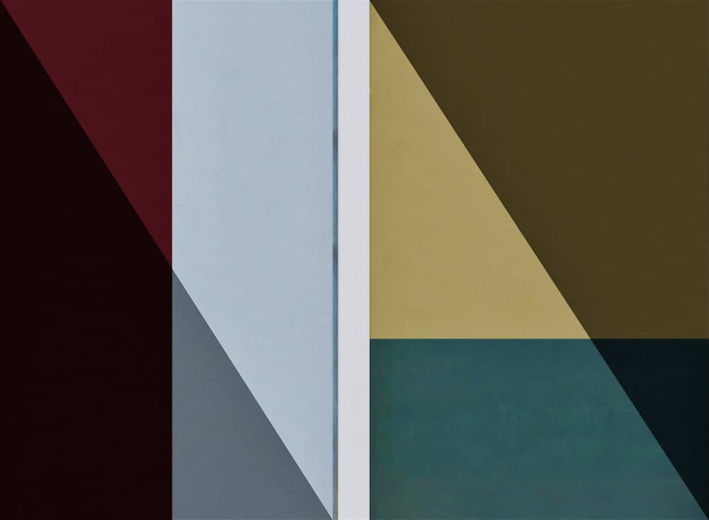 Abstract Color Geometry by Arnon Orbach — canvas wall art