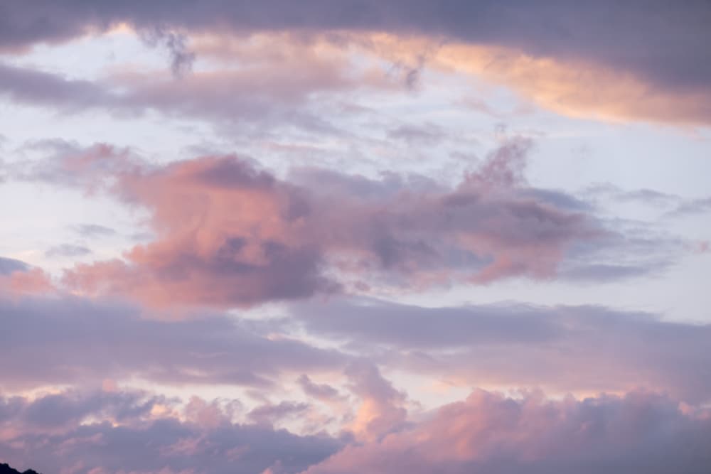 Dreamy Sunset Sky 1 by Mareike Böhmer — canvas wall art