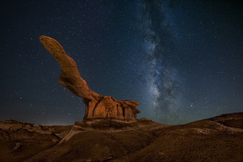 Starry Desert Formation by Siyu_Wei APA — canvas wall art