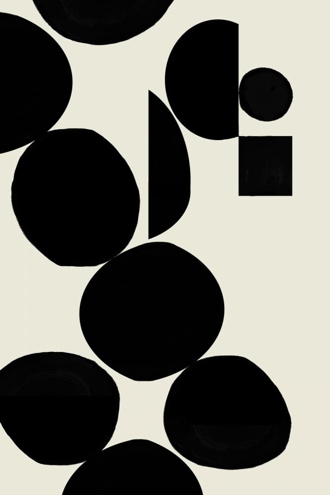 Bold Geometric Play by cartissi — canvas wall art