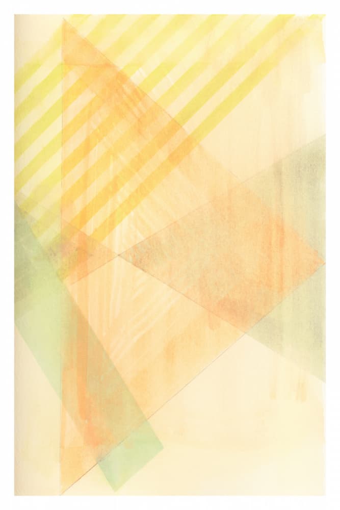 Geometric Color Layers by cartissi — canvas wall art