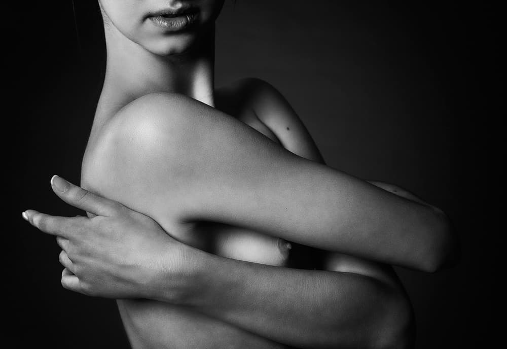 Woman's Gentle Embrace by Alexandr — canvas wall art