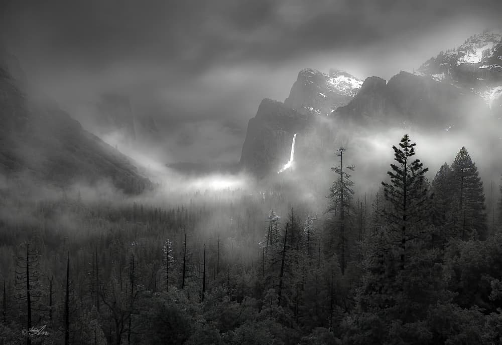 Radiant Valley Mist by ANNA AN — canvas wall art
