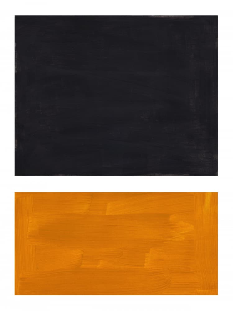 Abstract Color Blocks by Ejaaz Haniff — canvas wall art