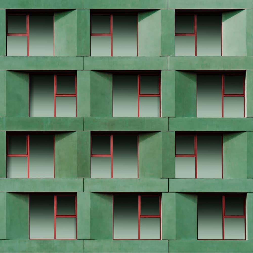 Urban green by Luc Vangindertael (laGrange) — canvas wall art
