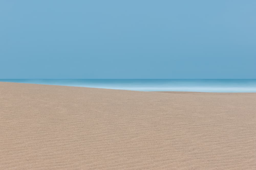 Calm Beach Horizon by Hein Jonker — canvas wall art